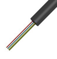 Kabel optický A-D2Y HD 12E9/125, 200µm, Blown Cable, BLK, Z044, KDP