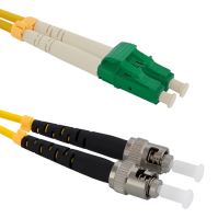 Patch cord LC/APC-ST/PC, Duplex, 9/125, 2m
