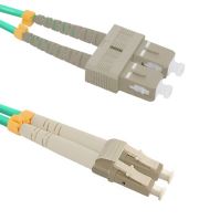 Patch cord LC/UPC-SC/UPC Duplex 50/125 10m, OM3