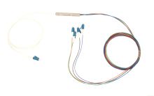 Splitter PLC 1x32, G.657.A1, PLC tube, in/out LC/UPC, 0,9mm